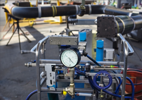 Pressure testing in the field